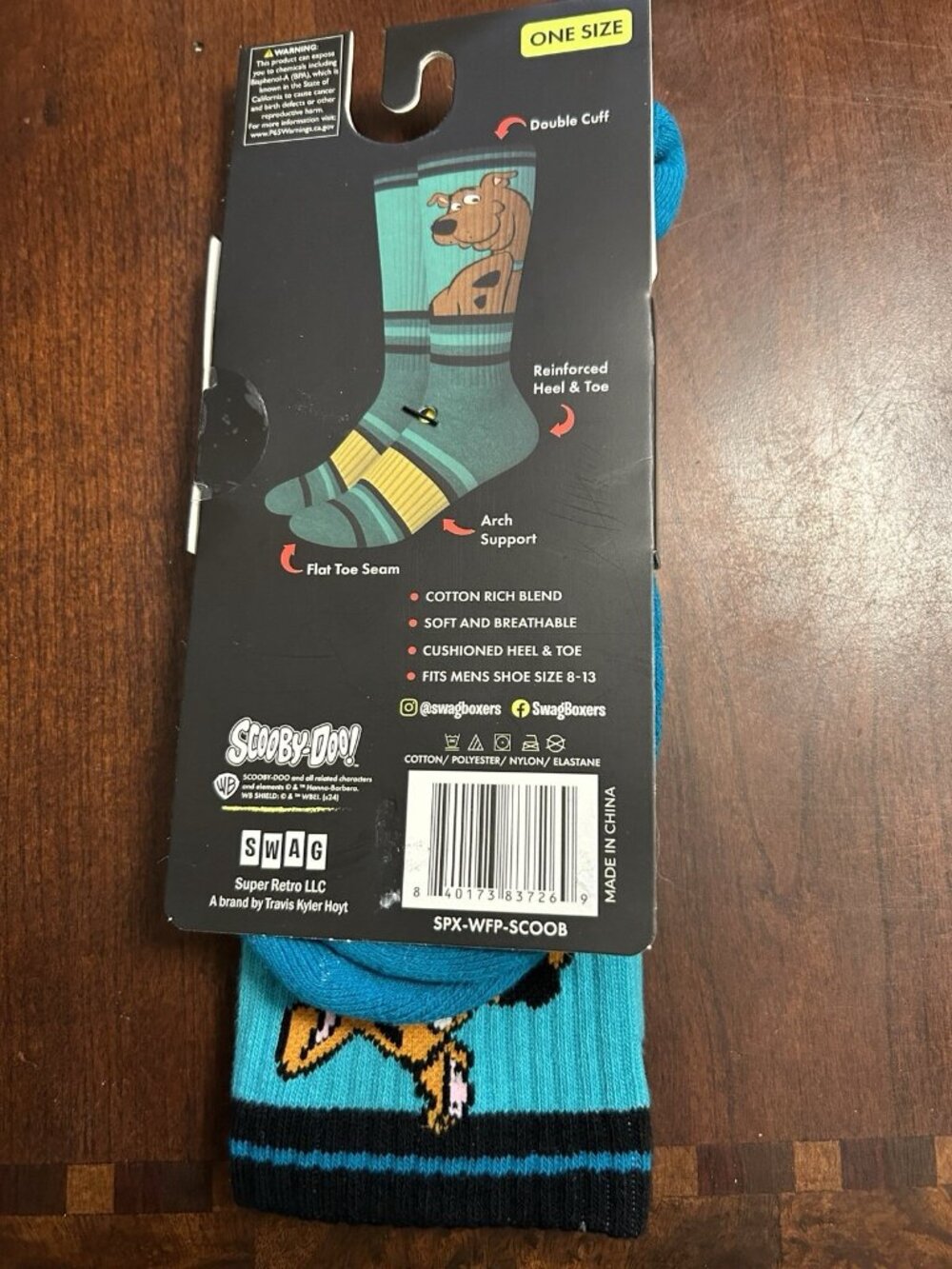Scobby-do Socks Men’s - Picture 3 of 3
